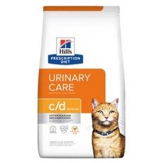 힐스 고양이 c/d 멀티케어 고양이 처방사료 cd c/d 유리너리 1.5kg, 1개, 닭