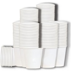 무인쇄 종이컵 500개 천연펄프, 1개