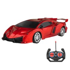 ANYOU RC카 충전 무선 고속 RC카 레이싱, 1개, 레드 람보르기니