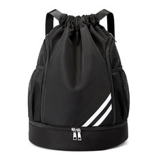 데일리씨 다용도 축구공 가방 Jump24, 블랙, 1개