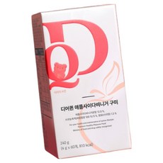 [본품기획세트] 디어퀸 애사비 애플사이다비니거 혈당 다이어트 구미 + 호박스틱 1포, 60개x1병/1개월, 30회분