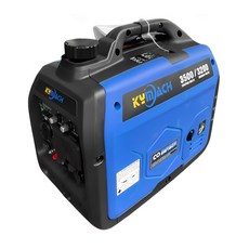 KYMACH KY3500I靜音變頻發電機 配備二氧化碳安全斷路器 支援兩台串聯輸出, 1個