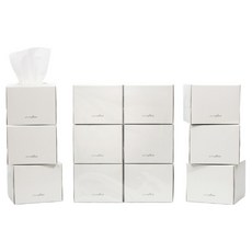 퓨어피스 먼지없는 미니각티슈, 12개, 230매입