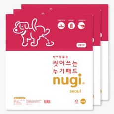 토이펫 씻어쓰는 누기패드, 1개, 6개입