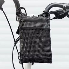 락브로스 자전거 브롬톤 가방 M 핸들 핸들바 물통 파우치 미니벨로, H62, 블랙 30110088001