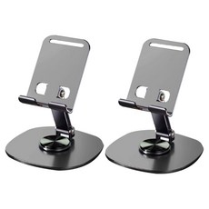 휴대용 탁상용 스마트폰 태블릿 핸드폰 거치대 접이식거치대 1+1 TABUSY25S1030DB, 2개