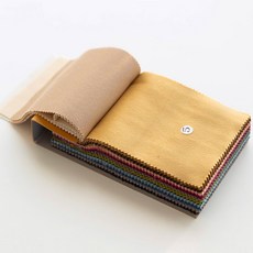 벨벳원단 겨울 무지 천 뉴벨라 42종 스와치북 샘플북, 1개