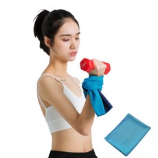 루네로 즉시쿨링 아이스 쿨타올 스포츠 기능성, 아이스블루