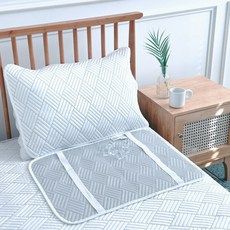 다잘 냉감베개커버 밴드형 아이스 냉 시원한 냉매 여름용 쿨베게