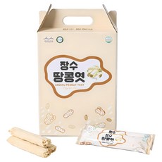 장수식품 땅콩엿, 40개, 25g