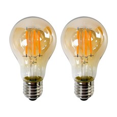 YKLED 앤틱램프 G45 LED 에디슨전구 카페조명 볼전구 KS인증 필라멘트 감성전구, 2개, 전구색