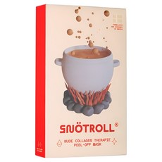 스노트롤 누드 콜라겐 테라피 필오프 마스크, 7.3g, 5개