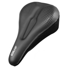 블루웨이브 자전거 안장커버 실리콘 젤 쿠션, 1개, 블랙
