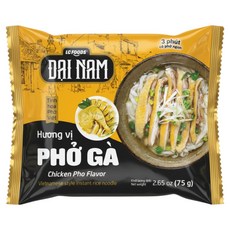 베트남 쌀국수 닭고기 쌀국수 정식수입 라면 LC FOODS, 5개, 75g