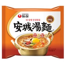 농심 안성탕면 봉지라면, 5개