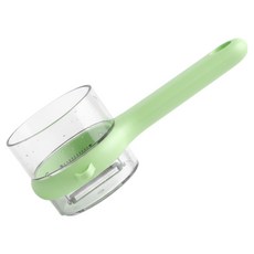 DailyWert 껍질먹는 가정용 채칼 과일채칼 야채채칼, 1개, 연녹색