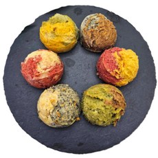 강아지수제간식 강아지간식 수제쿠키 개별포장 멍스쿱쿠키 국산, 1g, 1개, 시금치+캐롭