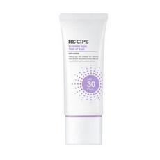 Re:Cipe 綻放水色亮膚防曬霜 SPF30 PA++ 緞面玫瑰款, 1個, 柔軟的薰衣草, 30ml