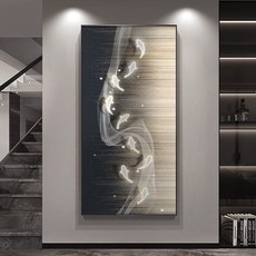 아르테리에 세로 그림액자 복들어오는 인테리어 그림, 피쉬 딥섀도우