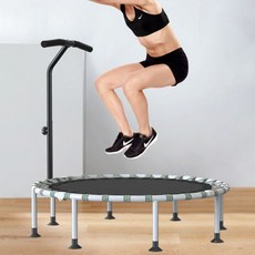 HAM 실내 미니 트램폴린 성인용 홈트기구 저소음 설계 가정용 유산소 운동기구 접이식 미니 트램폴린 최대 300kg
