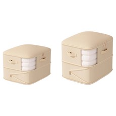 체블스 부피압축 50% 이불압축파우치 초대형 1+1, 2개, 1세트