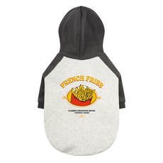 치즈쿠키 중대형견 옷 기모 후드티 리트리버 맨투맨, 1개, 다크그레이