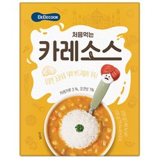 베베쿡 처음먹는 카레소스, 200g, 4개, 카레