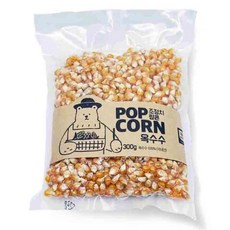 국내산 리얼 친환경 무농약 팝콘옥수수 300g, 2개