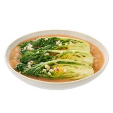 한백김치 보리김치 맛집 청정 제주 별미김치 담백한 물김치 얼갈이배추, 1kg, 1개
