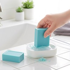 이노마타 일본제 만능 비누 갈이 강판 찌든 때 세탁부터 위생 손 씻기까지!, 1개, 화이트