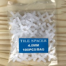 중앙데코 시트라인 타일부자재 타일용품, 45.타일 줄눈 간격제 +자형 4mm, 1개