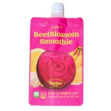 띵커프레시 순수유기농 스무디 200ml 1포, 비트블라섬