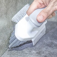 우수마켓 핸드솔 욕실 바닥 화장실 청소솔 다용도 세척 브러쉬, 2개, 화이트