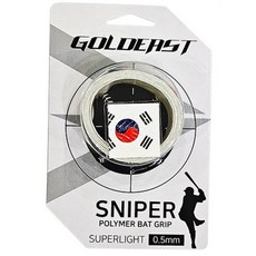 골드이스트 스나이퍼 야구 배트 그립 테이프 나무배트 그립 초경량 0.5mm, 국가대표, 1개