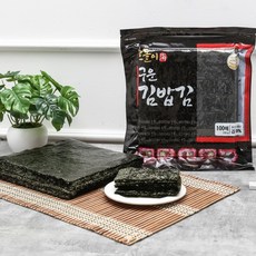 김밥김 두번 구운 오돌이 김밥용김 100매, 230g, 10개
