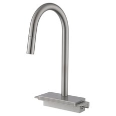 3way 폭포수 주방 원홀 싱크대 수전 물튐 방지 루미노바 거위목수전, 1개