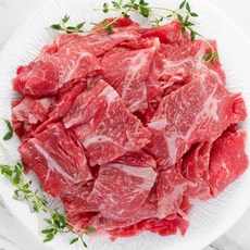[농협안심한우] 1등급 한우 불고기용 1.2kg, 4개, 300g