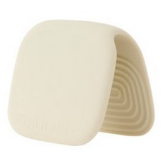 실리프랑 마그넷 실리콘 냄비 손잡이 내열 주방장갑, 1세트, 크림화이트 2P