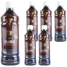 KONAROAD 濃縮咖啡液, 500ml, 6個