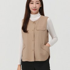 [PAT 여성] 라운드넥 루즈핏 베스트_1J61401