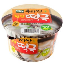 백제 우리 햅쌀 즉석 떡국, 163g, 6개
