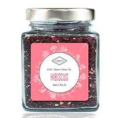 La Dolce Vita 玻璃瓶裝木槿花茶, 70g, 1罐, 5罐