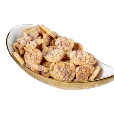 [현미와 누룽지의 만남] 20년전통 뻥튀기곡물나라 별미아삭뻥 건강 다이어트 스낵 바삭한 전통 과자 간식 추천, 5개, 180g