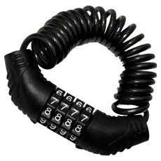 카미엘 쭉 늘어나는 1.5m 초강력 번호키 미니 자전거 자물쇠 리뉴얼버전, 1개