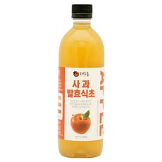 해초롱 국내산 무첨가 천연발효 사과 발효식초, 1개, 500ml