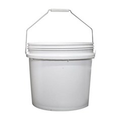 세차 용기 통 벌크 원형 말통 페인트통 빠케스 플라스틱통 폐기물처리 환경업체, 16리터