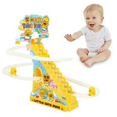 토이즈데이 러버덕 오리 계단 미끄럼틀 조카 생일 어린이날 선물 터미타임 장난감, 1개