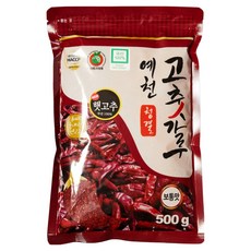 예천 청결 고춧가루 보통맛, 500g, 1개
