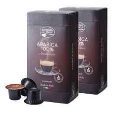 청호나이스 에스프레카페 이탈리아 커피캡슐 아라비카 100% 2Box (32캡슐)_정품인증, 16개입