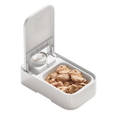 PETWANT 單餐倒數餵食器 F22, 白色, 1個, 350ml
